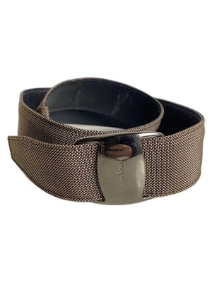 Cinturón de algodón gris para mujer Salvatore Ferragamo Foto 1 de 4