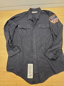 1994 Fechheimer FDNY New York City Fire Department Long Sleeve Shirt - Picture 1 of 10