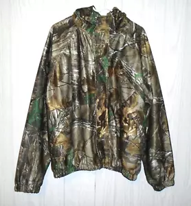 REDHEAD STORM TEX Rain Jacket Realtree Xtra Camo Hooded Hunting Coat Mens XL EUC - Picture 1 of 13