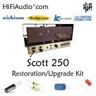 Scott 250 capacitor restoration recap repair service rebuild kit fix 