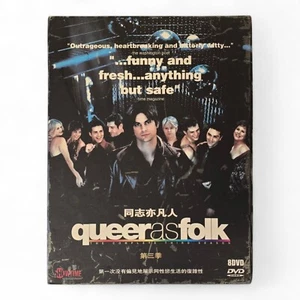 Queer As Folk: Season 3 (2003) DVD 8-Disc Collector's Edition (Japanese Import) - Picture 1 of 8
