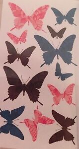 Die Cuts With A View Wall Decal Art Lace Butterflies Butterfly