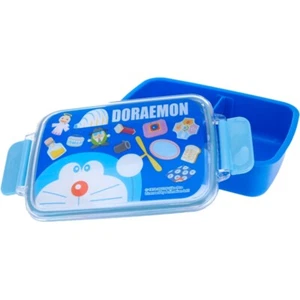 Doraemon Robot Gato Plástico Libre de BPA Lunch Box Bento Snack Contenedor de Alimentos Estuche - Imagen 1 de 4