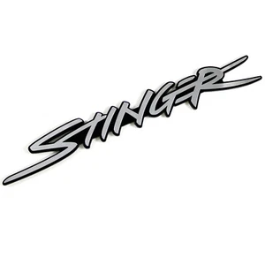 DTK Car Metal Sticker Chrome Emblem Nickname Badge 70232 for Stinger - Picture 1 of 8