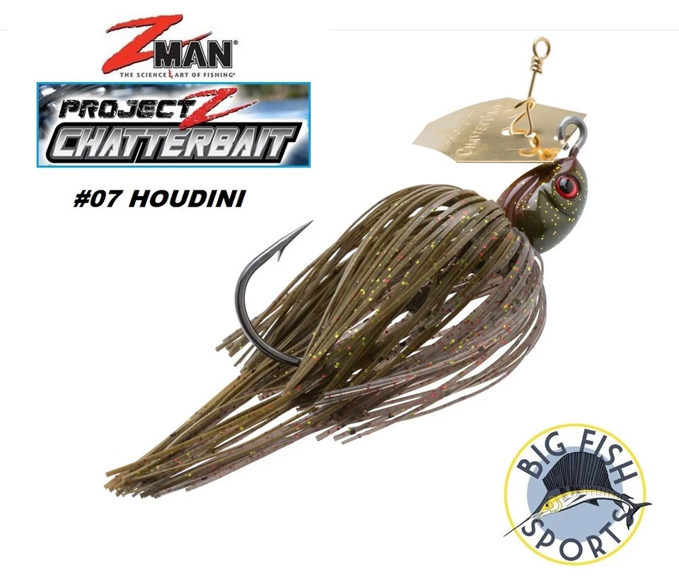 Джиг для плавания с лезвием Z MAN PROJECT Z CHATTERBAIT 1/2 УНЦИИ ВЫБЕРИТЕ СВОЙ ЦВЕТ НОВЫЙ! - Изображение 1 из 1