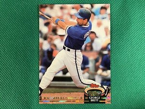 1992 Stadium Club #609 George Brett MC Kansas City Royals