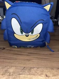 Sonic The Hedgehog Lunch Bag Insulated Cooler Box Sack Kids Cartoon - Picture 1 of 9