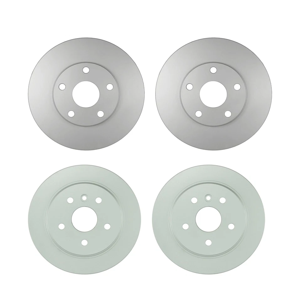 Kit de rotores de freno de disco delanteros y traseros Bosch QuietCast de 275 mm para Toyota Avalon Foto 1 de 1