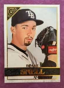 2020 Topps Gallery #116 Blake Snell Tampa Bay Rays Baseball Card - PC Quality - Picture 1 of 2