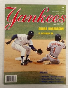 September 1, 1983 New York Yankees Magazine - Picture 1 of 2