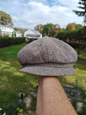 United Hatters Cap and Millinery Irish Style Plaid News Boy Cap - Image 1 of 4