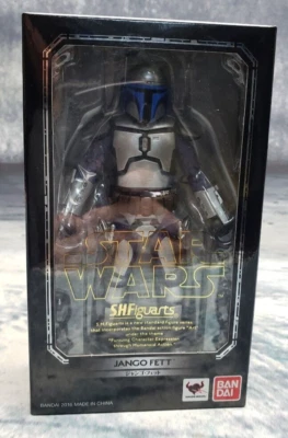 BANDAI S.H. Figura de acción FIGUARTS Star Wars JANGO FETT 6" Foto 1 de 3