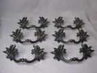 6 vintage drawer pull handles pulls handle French Victorian 1960 RD.CA 189084