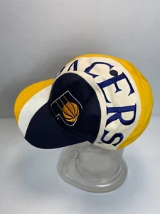 Vintage Indiana Pacers NBA Basketball Snapback Cap Hat Swirl Lettes..Twins - Picture 1 of 6