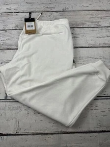 NEW The North Face Joggers Womens 3X White Fleece Sweatpants MSPR $60 NWT New - Picture 1 of 7