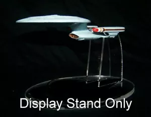 Acryl Aufsteller für Galoob 1988 Die Cast Star Trek TNG Enterprise D - Bild 1 von 2