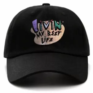 1 pz cappelli da baseball in cotone regolabili hip-hop snapback cappelli papà unisex copricapi AC - Foto 1 di 10