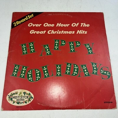 Happy Holidays 2 Album Set. Mistletoe Records. MLX-1211. Classic Christmas Music — 第 1/4 张图片
