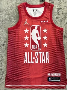 Nike NBA All Star Luka Doncic Stitched Red Jersey DH8026-607 Sz 48 Large - Picture 1 of 2