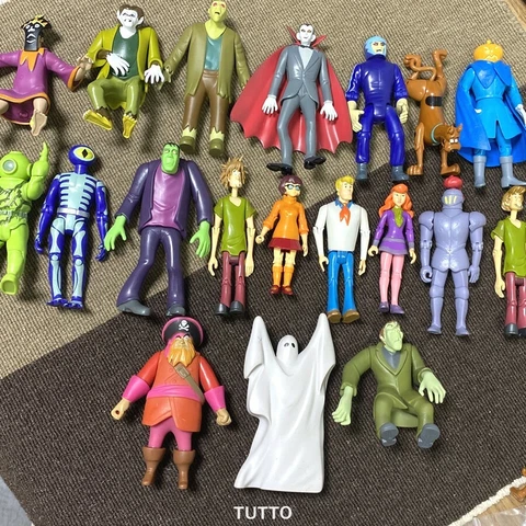Lots Scooby-Doo Wolfman Haunted Dracula Phantom Shaggy Dog Monsters 5'' Figure Cover