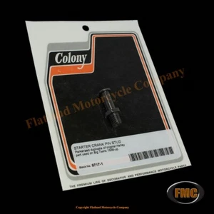Colony 9717-1, Starter Kicker Stud, 1936-1967 Big Twin, P/N 33090-36, Parkerized - Bild 1 von 1