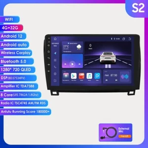 9" For Toyota Tundra 2007-2013 Android 12 Car GPS Radio Stereo DSP 8 Core 4+32GB - Picture 1 of 17