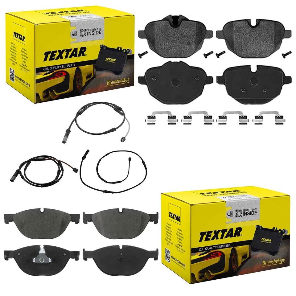 TEXTAR Pastillas Freno Delant. + Trasero Apto para BMW 5er F10 F11+ 6er F12 F13 - Imagen 1 de 4