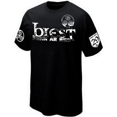 BREST T-SHIRT - PENN AR BED - FINISTERE - CELTIC BREIZH BRETAGNE ★★★★★  - Bild 1 von 2