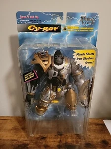 Spawn Cy-Gor Series 4 McFarlane Toys 1996 Black Gold New Sealed - Picture 1 of 4