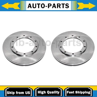 2X Rotor de Freio Traseiro Compatível com 2009 2010 2011 2012 2013 2015 2016 2017 2018 Ford F650 - Imagem 1 de 4