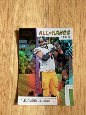 2019 Score          Alejandro Villanueva        # AHT-3.         ALL -HANDS TEAM - Image 1 of 2