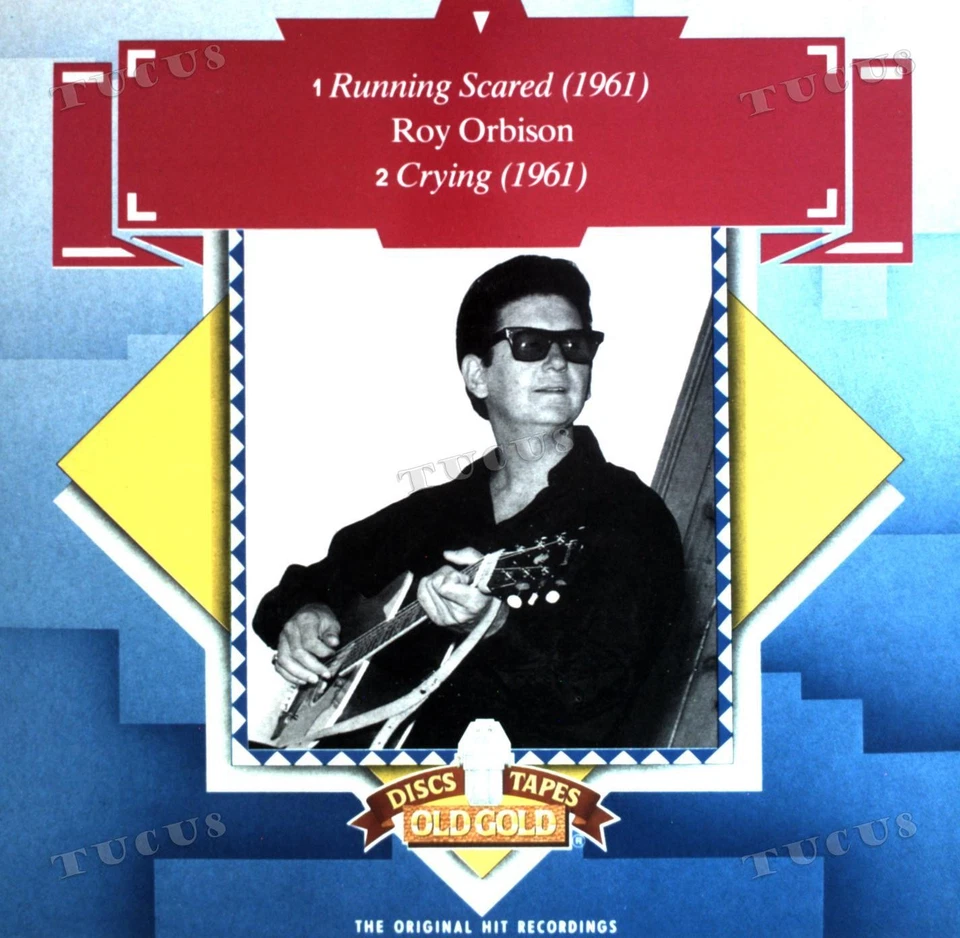 Roy Orbison - Running Scared / Crying 7" (VG+) '* - Image 1 of 1
