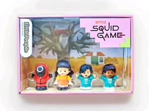 Fisher-Price Little People Collector Netflix Juego de Calamares Edición Especial Set 🆕 - Imagen 1 de 10