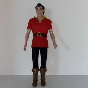 Disney Store 12" Beauty And The Beast Gaston Classic Doll w/ Boots & Outfit - Picture 1 of 8