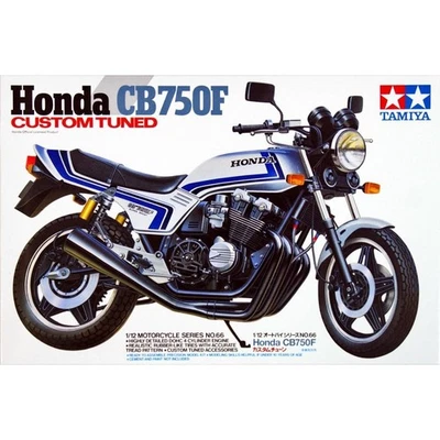 TAMIYA 300014066 Honda CB 750F Custom Tuned Motorradmodell Bausatz 1:12 Mittel - Bild 1 von 4