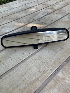 98-01 CHEVY CHEVROLET S10 REAR VIEW MANUAL INTERIOR MIRROR W/ MAP LIGHTS Works - Picture 1 of 5