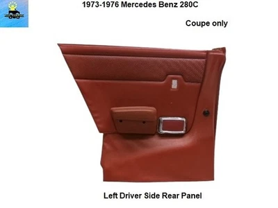 Mercedes Benz 280C 1973 1974 1975 1976 cupé panel de moldura trasero izquierdo 2 puertas Foto 1 de 4