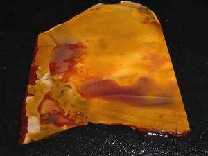 LOSA DE JASPE MOOKAITE 4 1/4 "x4 1/4" áspera, cableado - exhibición, ciencia - Imagen 1 de 3