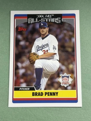 Brad Penny 2006 Topps actualizaciones y aspectos destacados de los Dodgers de Los Ángeles #UH235 EE249 Foto 1 de 2