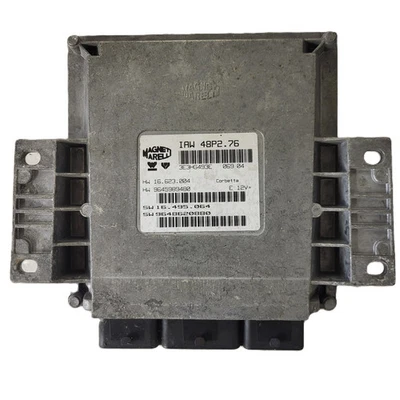 Peugeot 206 1.1 ECU / IAW 48P2.76 / SW 9648620880 / HW 9645989480 - Immagine 1 di 3