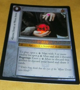 LOTR TCG REFLECTIONS SELTENE FOLIENKARTE - 9R37 SEHEN STEIN VON MINAS ANOR - NM - Bild 1 von 1
