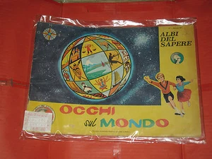 EYES ON THE WORLD FIGURINE ALBUM-NO COMPLETE-154/482-CLUB Books of Knowledge 1971 CDC - Picture 1 of 1