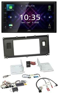 JVC DAB 2DIN Lenkrad Bluetooth USB Autoradio für Land Rover Evoque ab 2014 - Bild 1 von 12