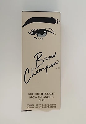 Kristofer Buckle Brow Champion Brow Enhancing Duo Pomade Powder ~ BLONDE ~ NEW!! - Image 1 of 4