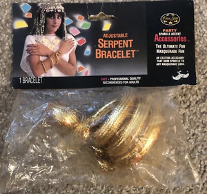 Pulsera envolvente bobina serpiente serpiente 1988 Halloween bisutería de colección - Imagen 1 de 5