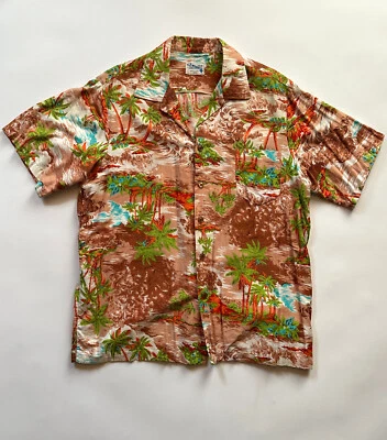 Authentic VINTAGE Pacific Isle Creations Hawaiian shirt XL all original Gorgeous - Image 1 of 4