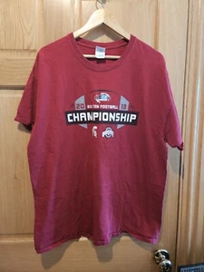 2013 Big Ten Football Championship MSU Spartans OSU Buckeyes T-Shirt Size XL - Picture 1 of 3