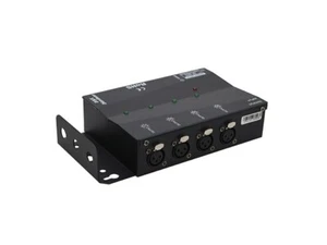 Distribuidor amplificador divisor DMX aislado de 4 vías distribuidor de señal DMX - Imagen 1 de 3