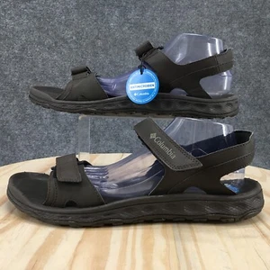 Columbia Hiking Sandals Mens 13 Buxton 2 Straps Brown Hook & Loop BM4692-231 - Picture 1 of 17