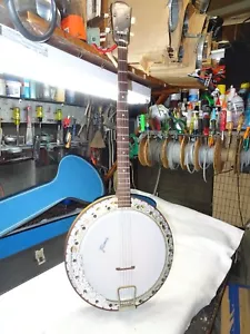 Vintage Framus 5-string Banjo With Original Case Beautiful Piece ! - Picture 1 of 12